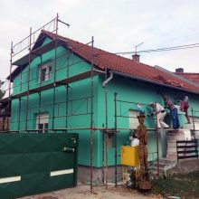 Fasaderski radovi - Facro - Obiteljska kuća Antunovac