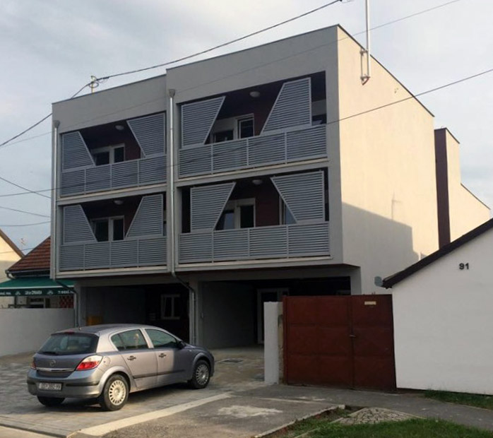 Fasaderski radovi - Facro - Stambena zgrada Osijek